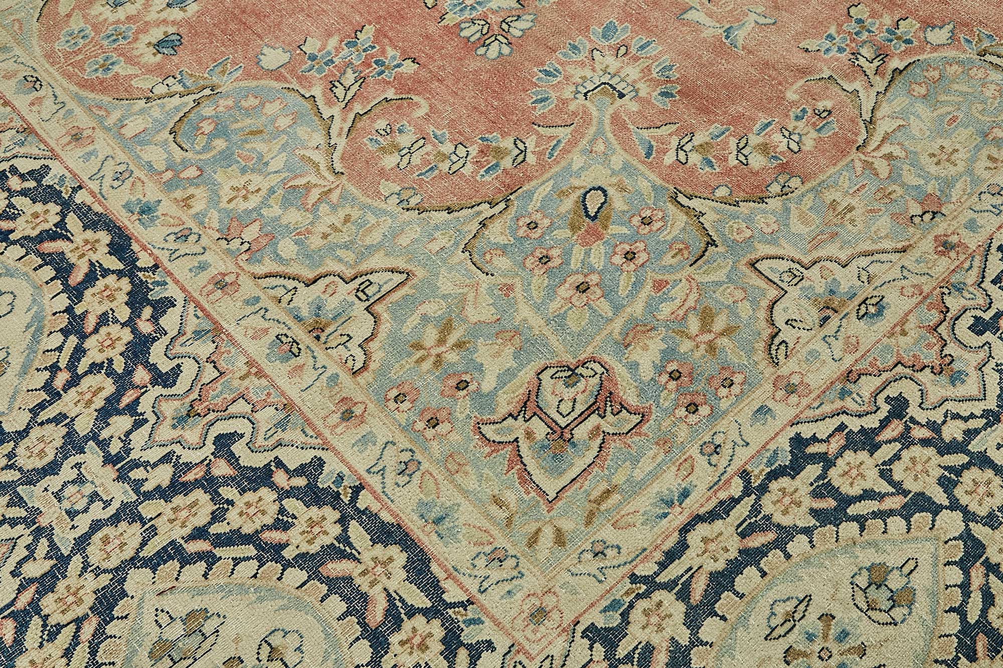 10x13 Beige Vintage Large Area Rug - 49711
