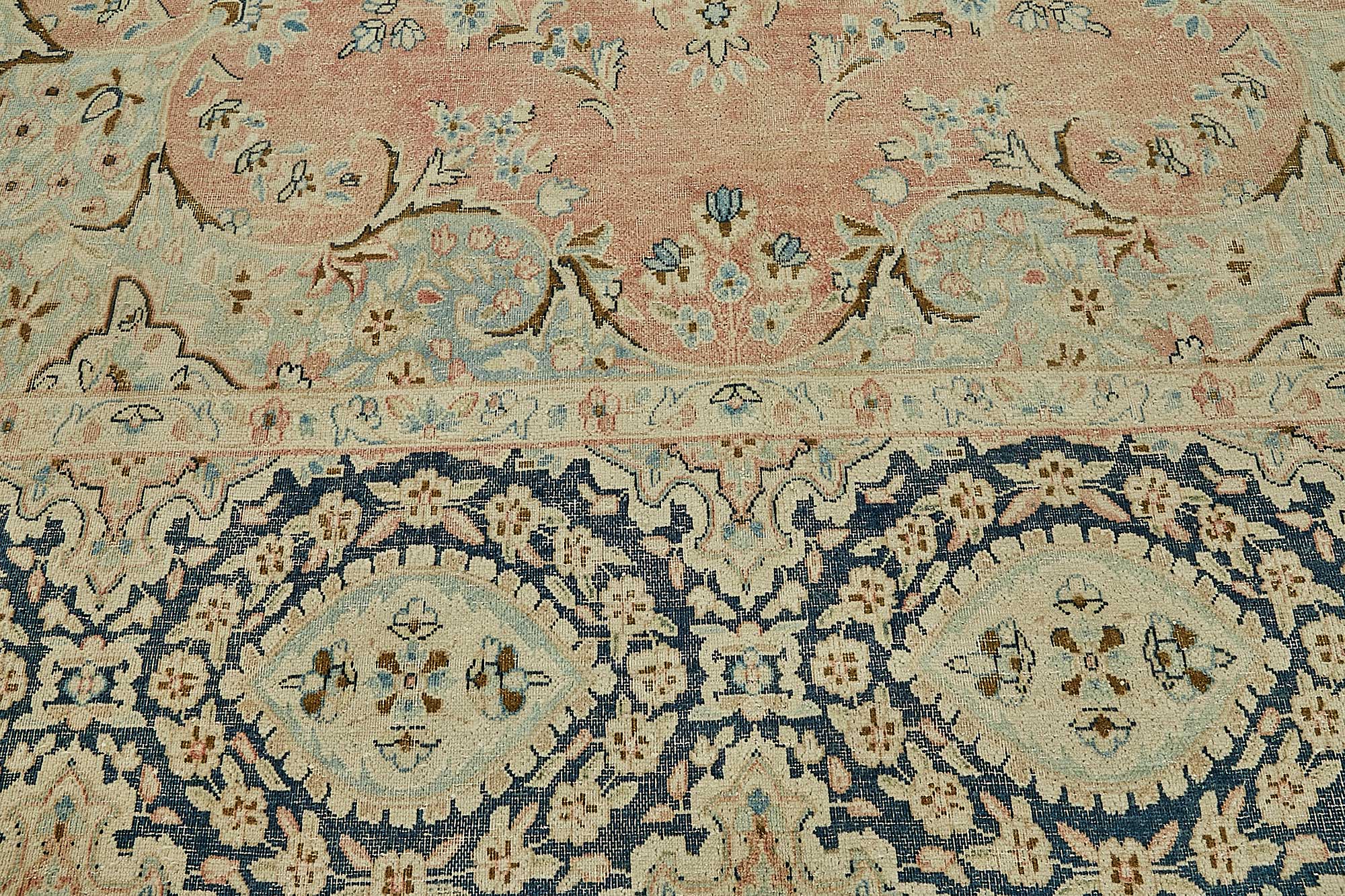 10x13 Beige Vintage Large Area Rug - 49711