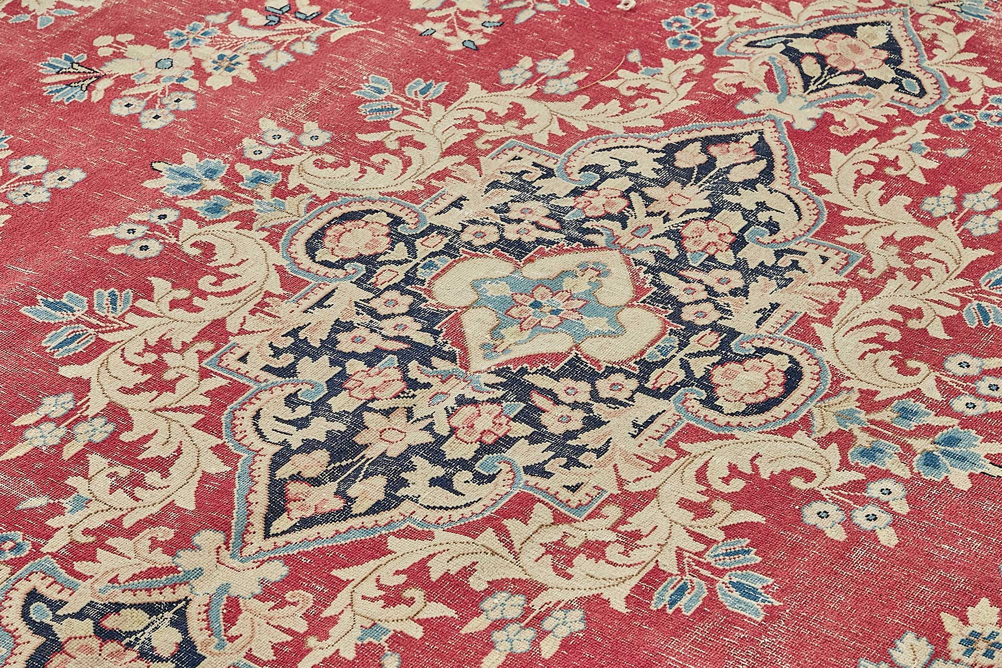 10x13 Beige Vintage Large Area Rug - 49712