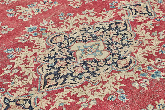 10x13 Beige Vintage Large Area Rug - 49712
