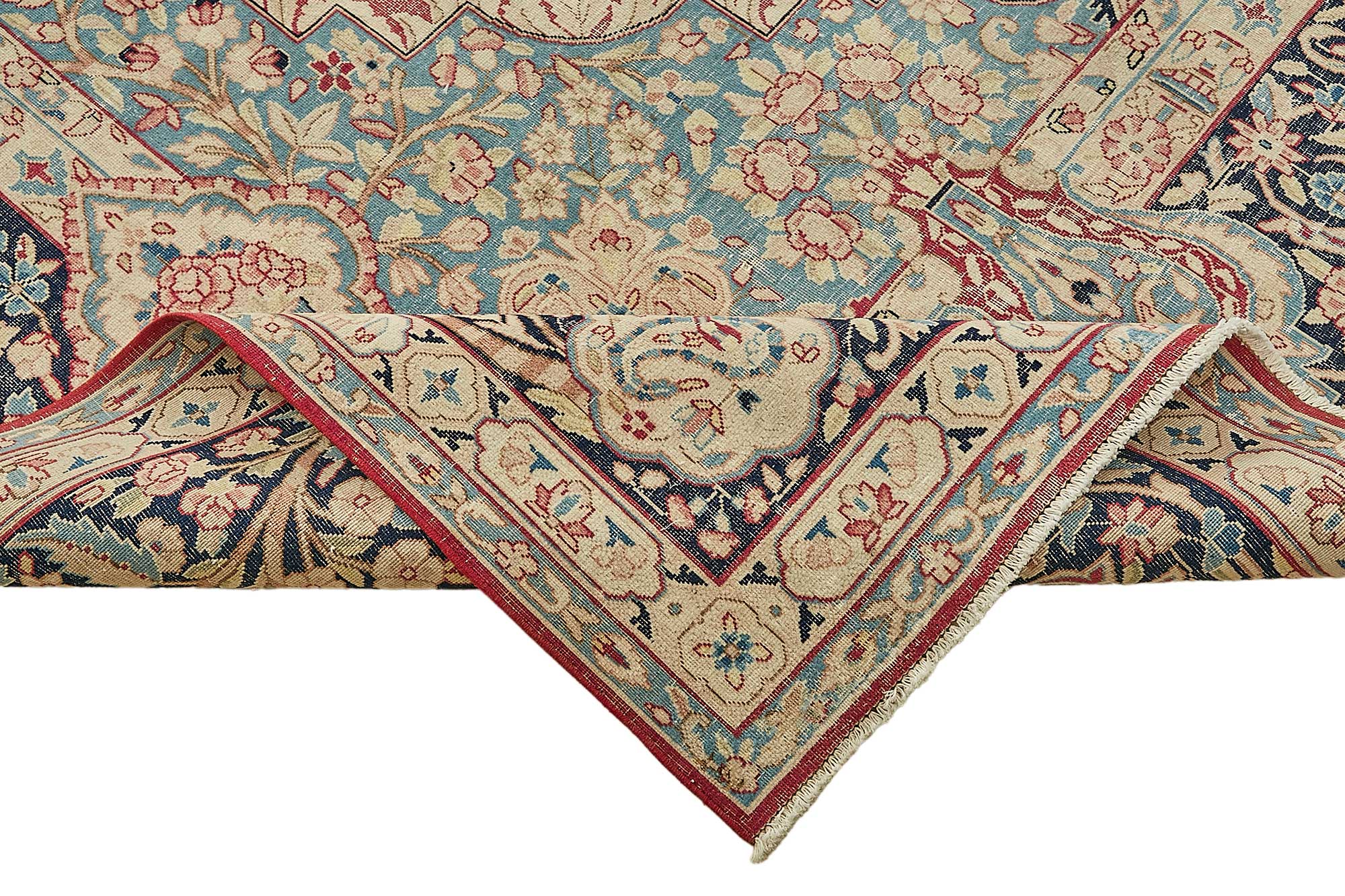 10x13 Beige Vintage Large Area Rug - 49712