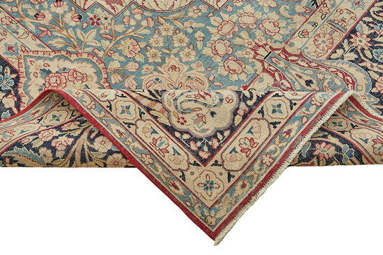 10x13 Beige Vintage Large Area Rug - 49712