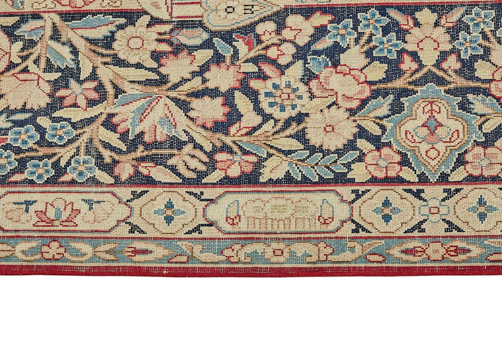 10x13 Beige Vintage Large Area Rug - 49712