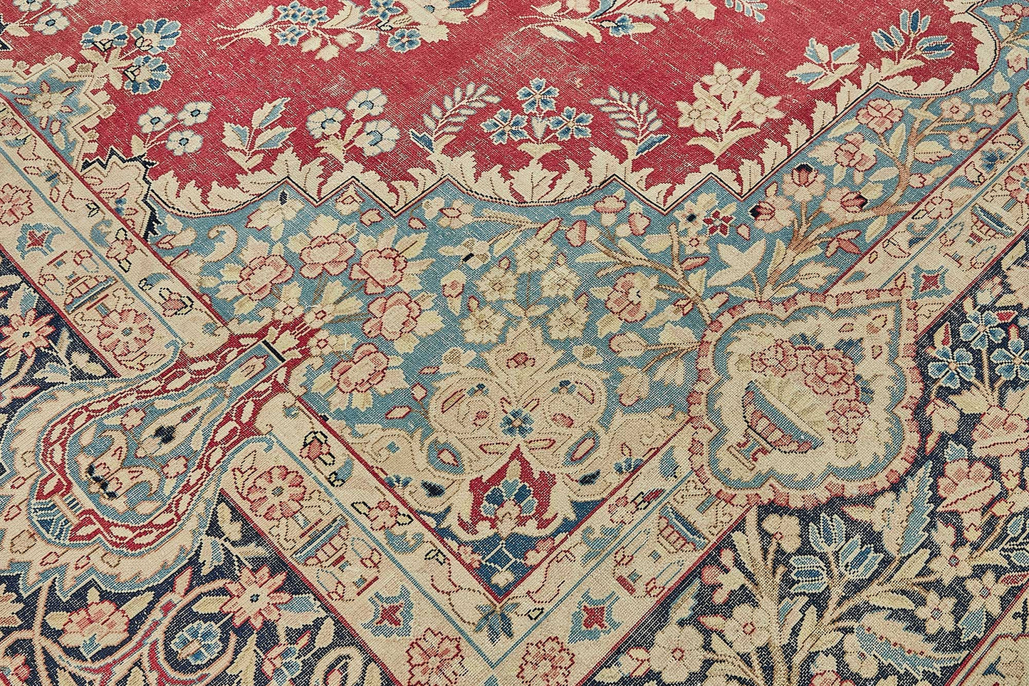 10x13 Beige Vintage Large Area Rug - 49712