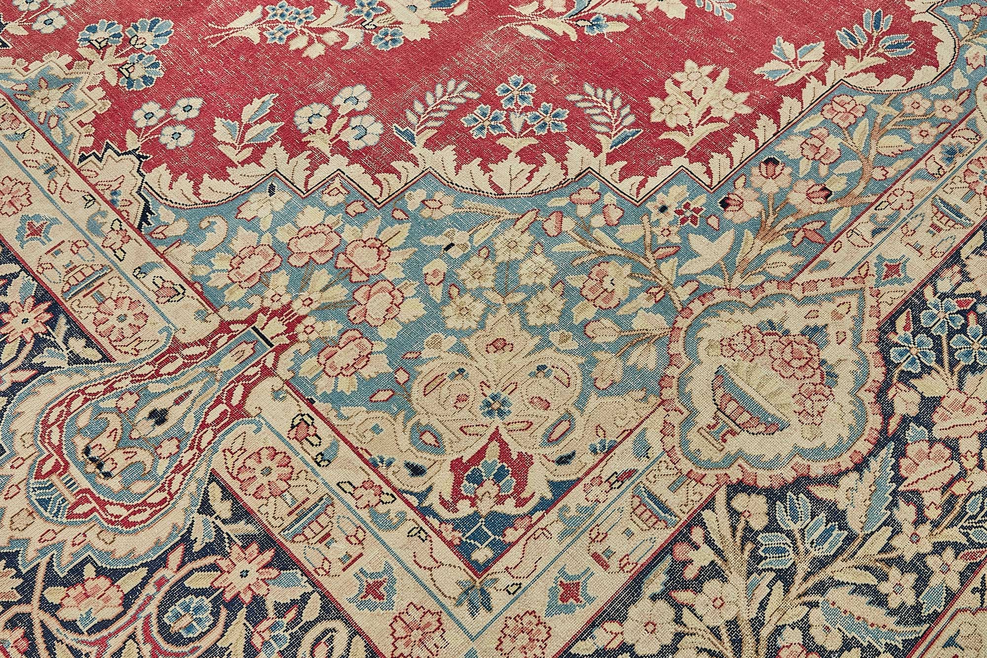10x13 Beige Vintage Large Area Rug - 49712