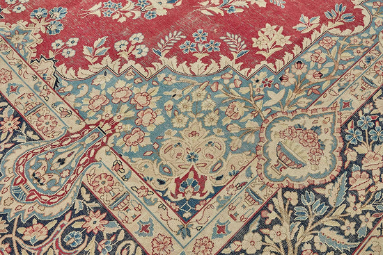 10x13 Beige Vintage Large Area Rug - 49712
