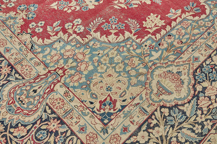 10x13 Beige Vintage Large Area Rug - 49712