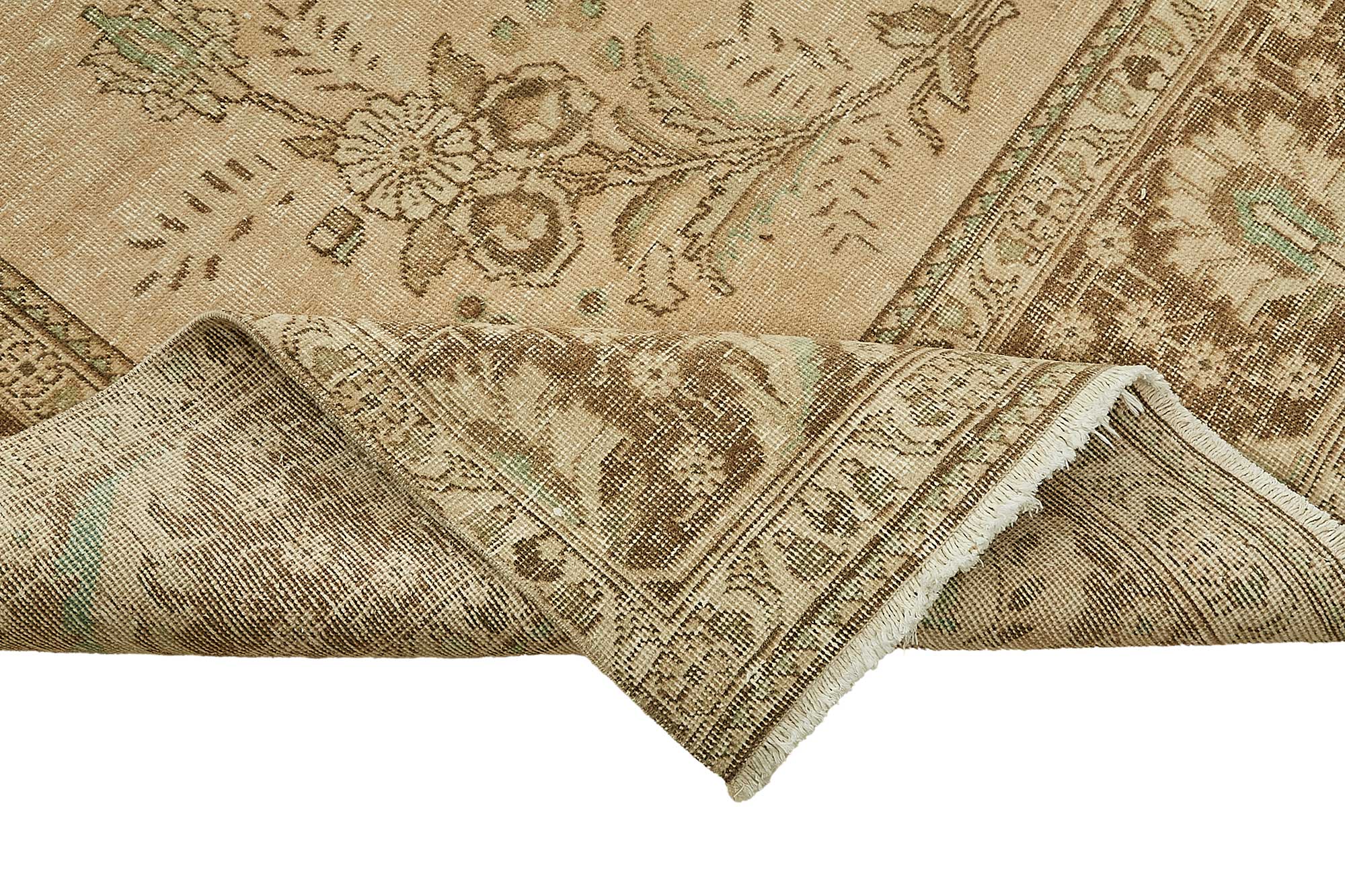 9x13 Beige Vintage Large Area Rug - 49713