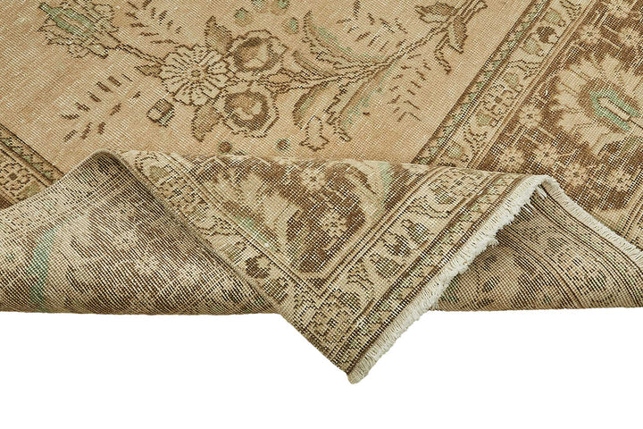 9x13 Beige Vintage Large Area Rug - 49713
