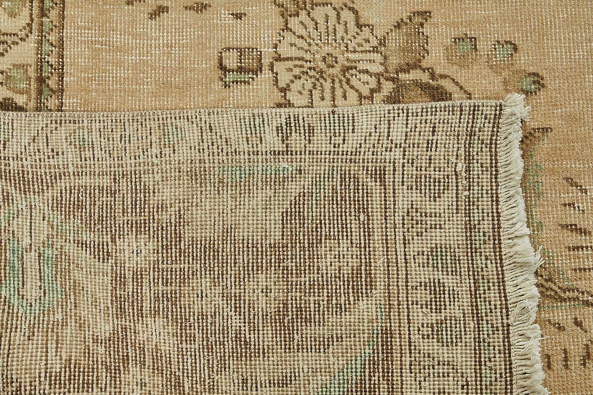 9x13 Beige Vintage Large Area Rug - 49713