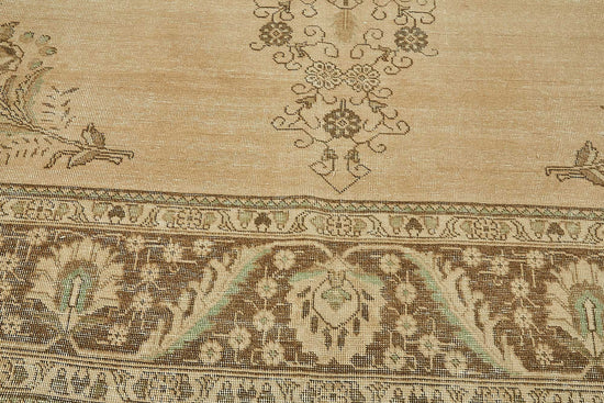 9x13 Beige Vintage Large Area Rug - 49713