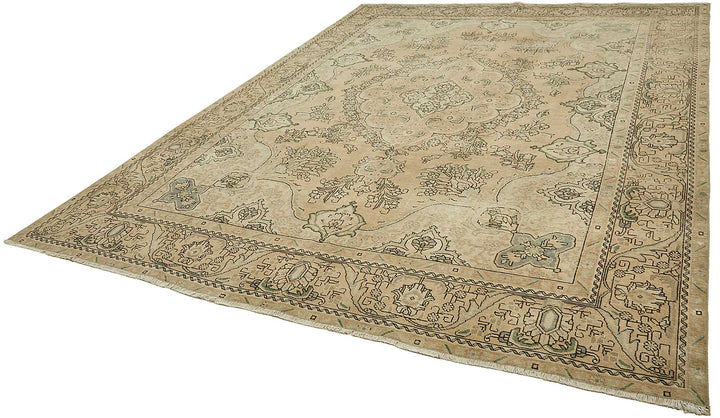 9x12 Beige Vintage Large Area Rug - 49714