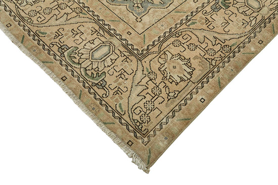 9x12 Beige Vintage Large Area Rug - 49714