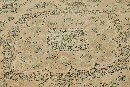 9x12 Beige Vintage Large Area Rug - 49714