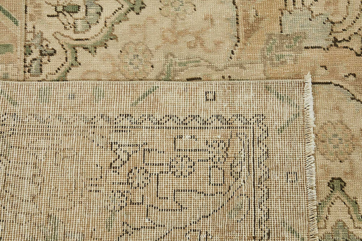 9x12 Beige Vintage Large Area Rug - 49714
