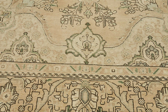 9x12 Beige Vintage Large Area Rug - 49714