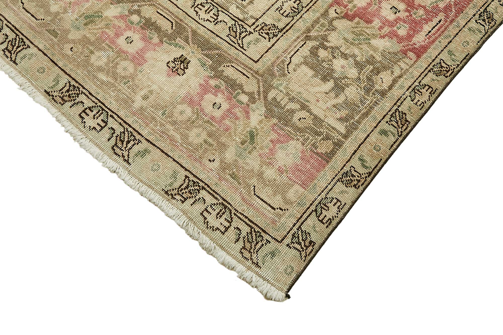 9x13 Beige Vintage Large Area Rug - 49715