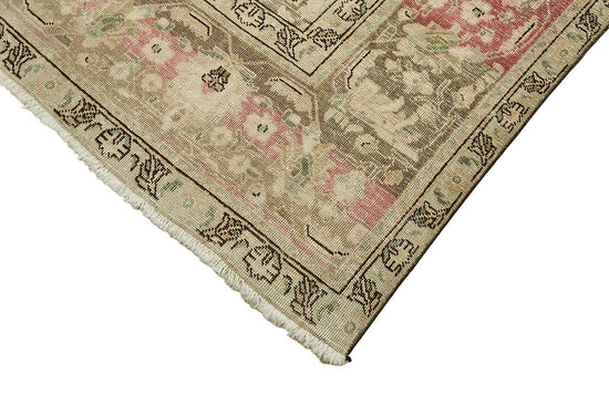 9x13 Beige Vintage Large Area Rug - 49715