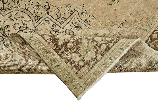 9x13 Beige Vintage Large Area Rug - 49715