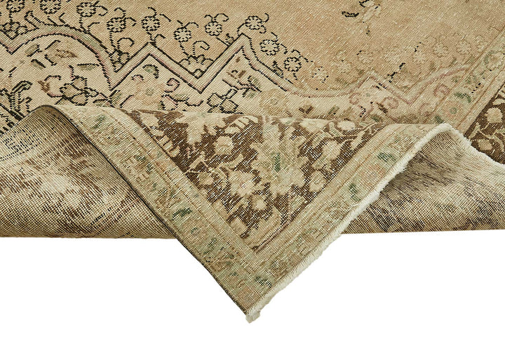 9x13 Beige Vintage Large Area Rug - 49715