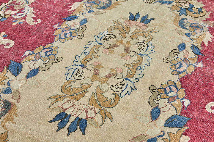 9x14 Beige Vintage Large Area Rug - 49716