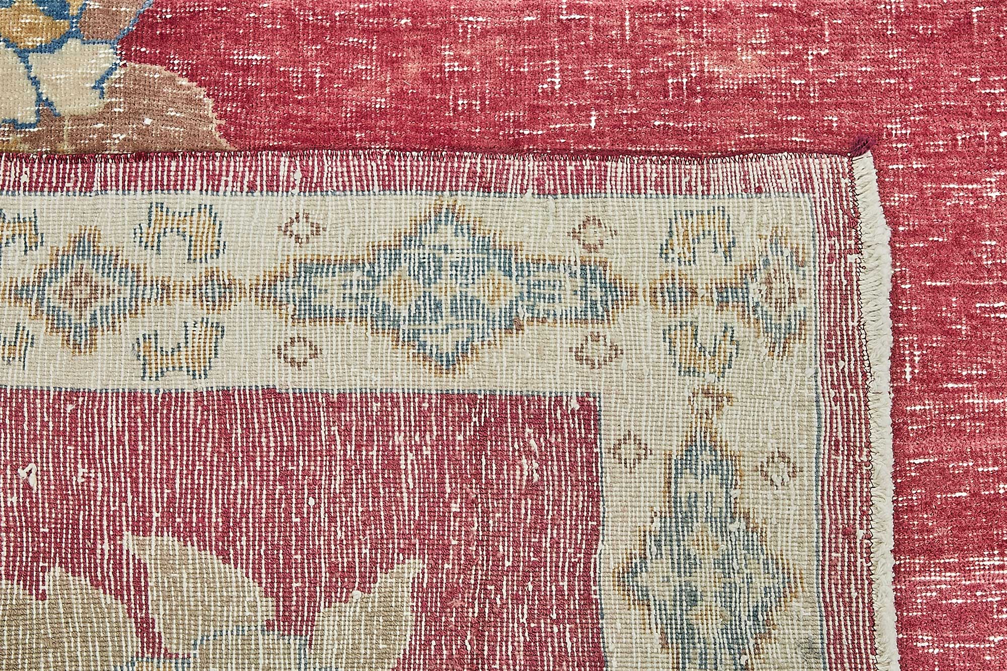 9x14 Beige Vintage Large Area Rug - 49716