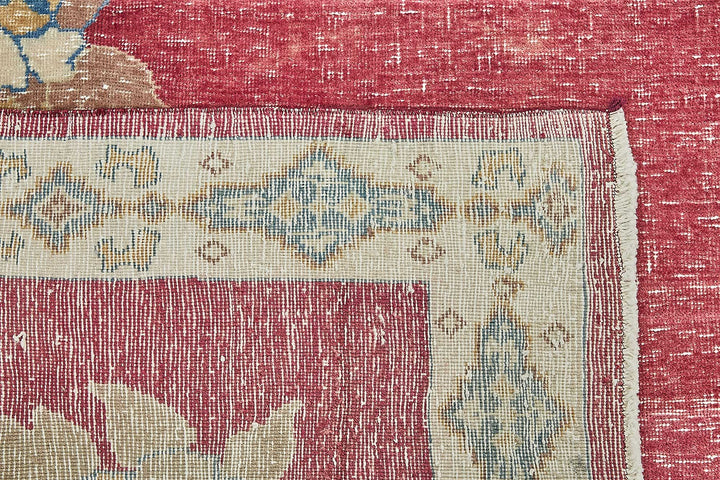 9x14 Beige Vintage Large Area Rug - 49716