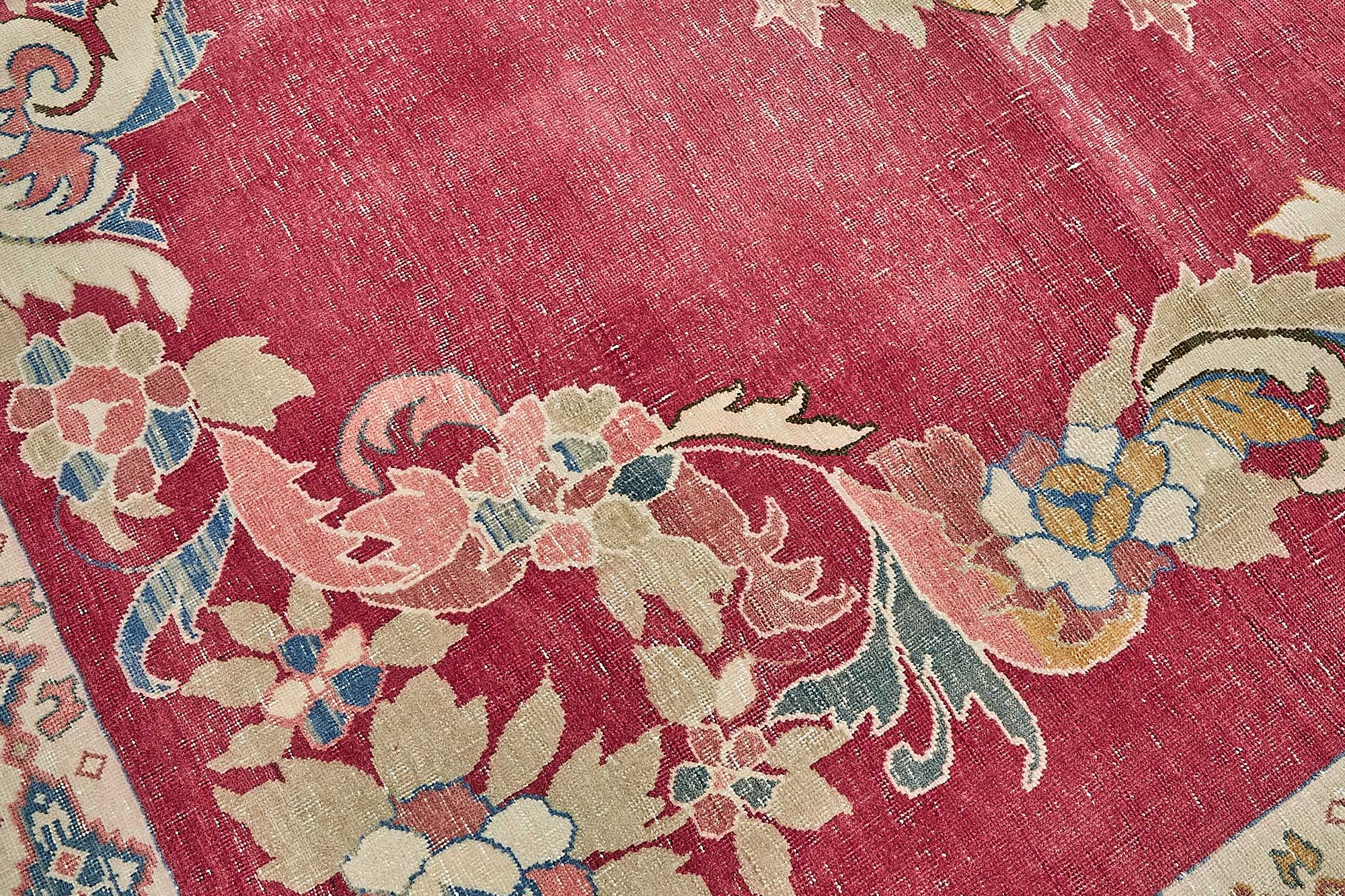 9x14 Beige Vintage Large Area Rug - 49716