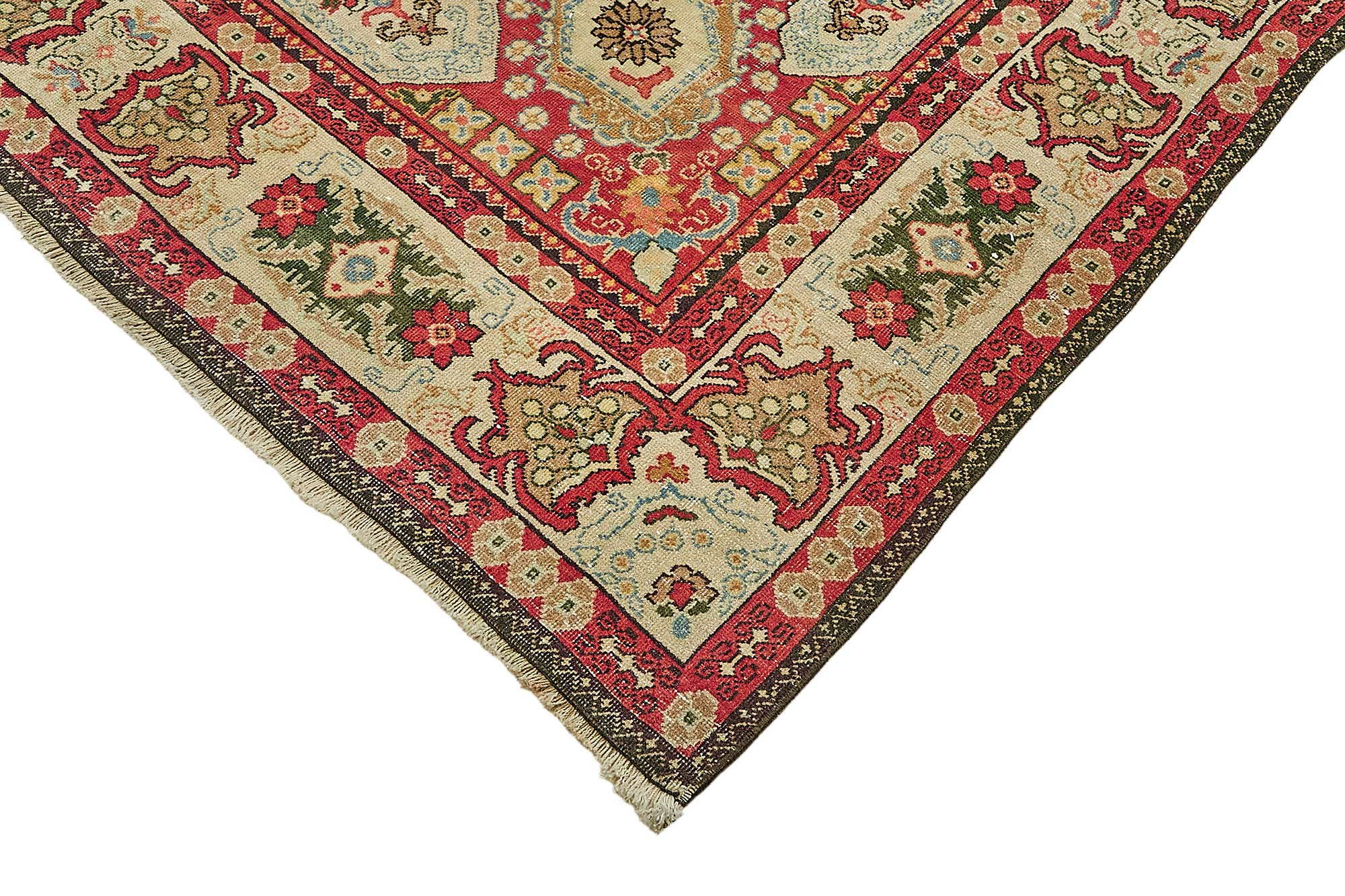 9x11 Beige Vintage Large Area Rug - 49717