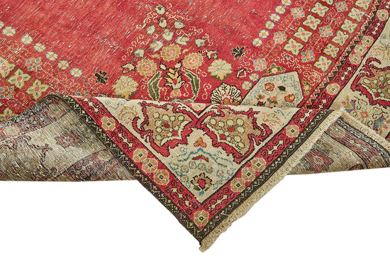 9x11 Beige Vintage Large Area Rug - 49717