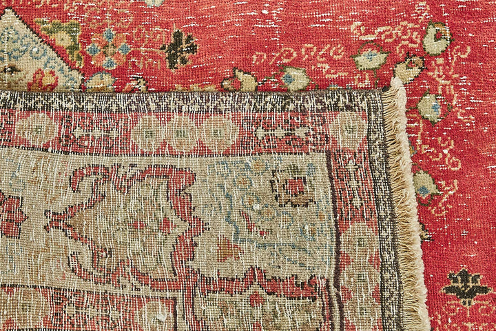 9x11 Beige Vintage Large Area Rug - 49717