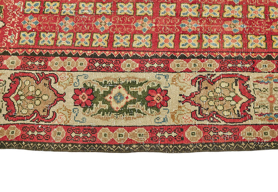 9x11 Beige Vintage Large Area Rug - 49717