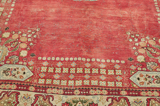 9x11 Beige Vintage Large Area Rug - 49717