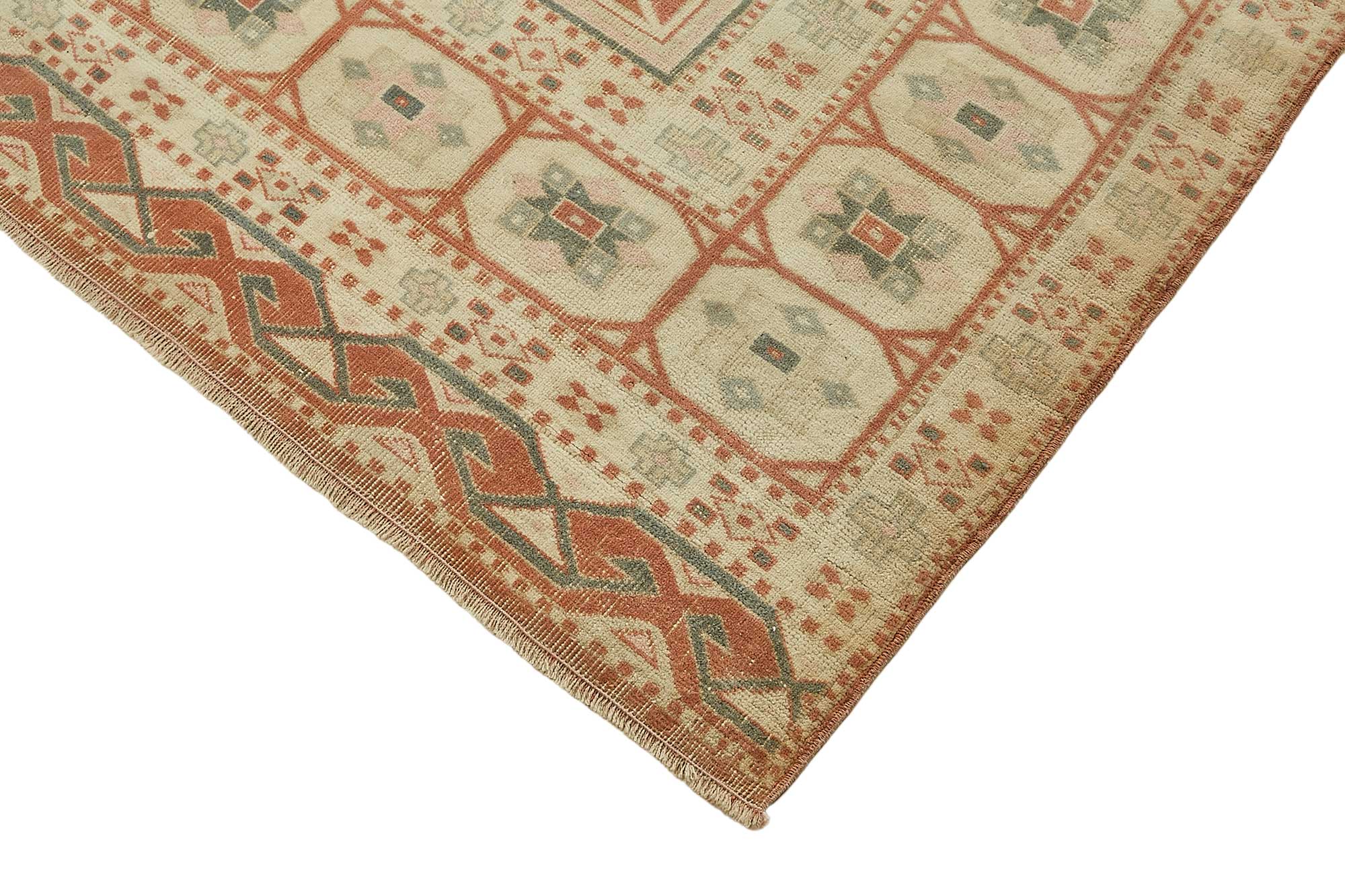 10x12 Beige Vintage Large Area Rug - 49718