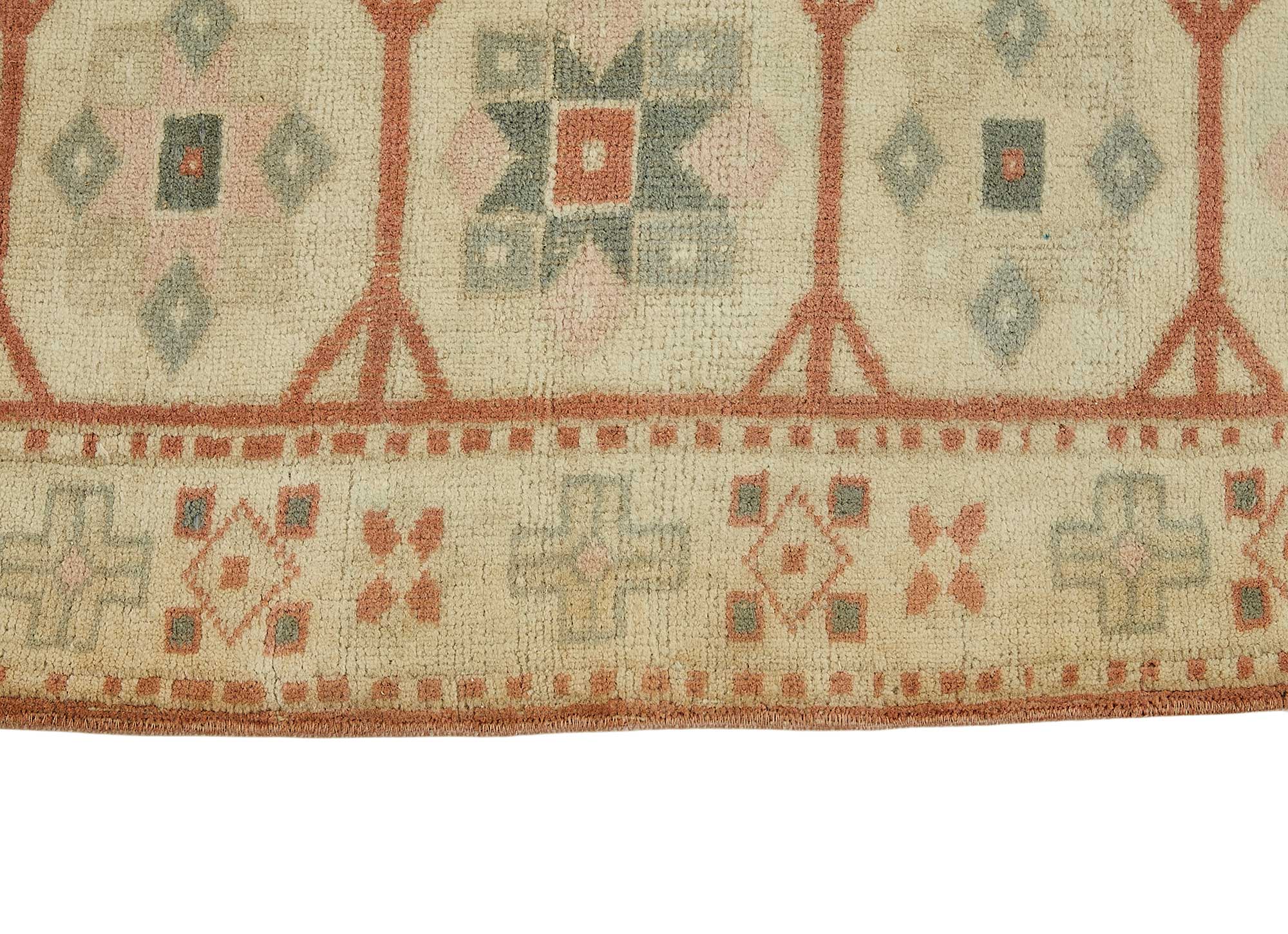 10x12 Beige Vintage Large Area Rug - 49718