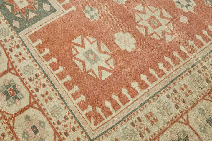 10x12 Beige Vintage Large Area Rug - 49718