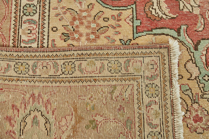 10x12 Beige Vintage Large Area Rug - 49719