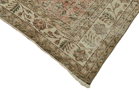 7x10 Hand-Knotted Turkish Vintage Rug - 49724