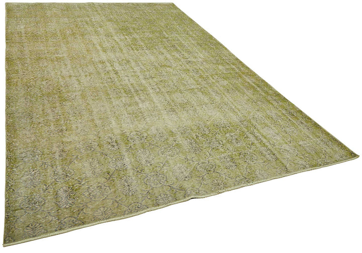 7x11 Hand-Knotted Turkish Vintage Rug - 49726