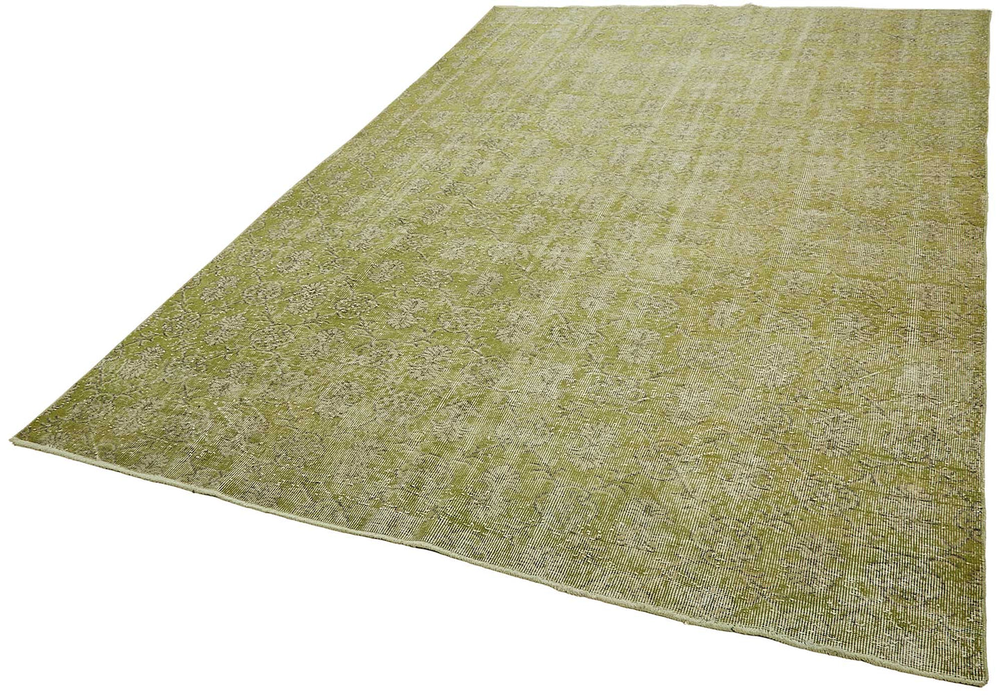 7x11 Hand-Knotted Turkish Vintage Rug - 49726