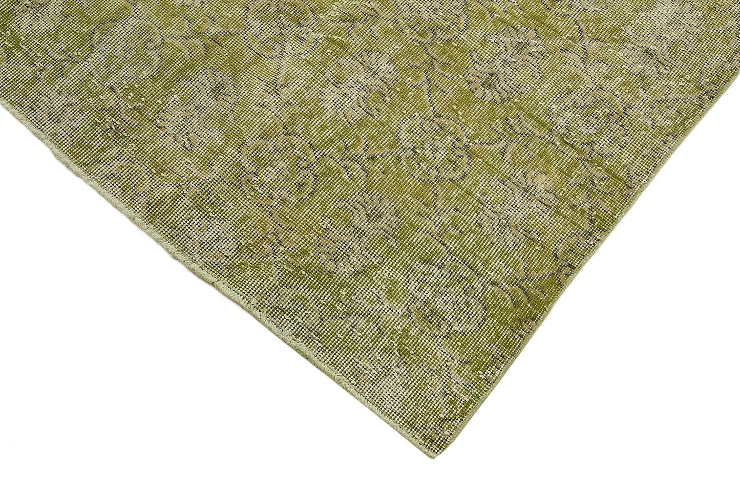 7x11 Hand-Knotted Turkish Vintage Rug - 49726