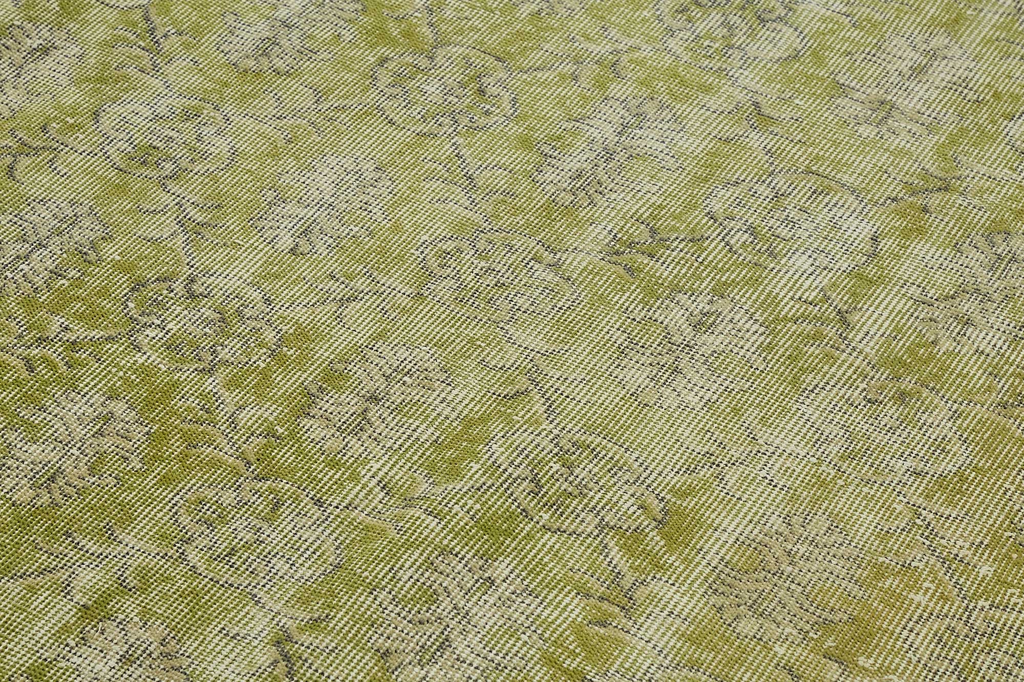 7x11 Hand-Knotted Turkish Vintage Rug - 49726
