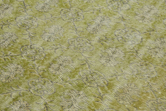 7x11 Hand-Knotted Turkish Vintage Rug - 49726