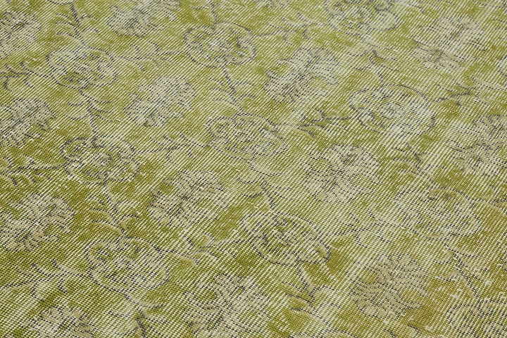7x11 Hand-Knotted Turkish Vintage Rug - 49726
