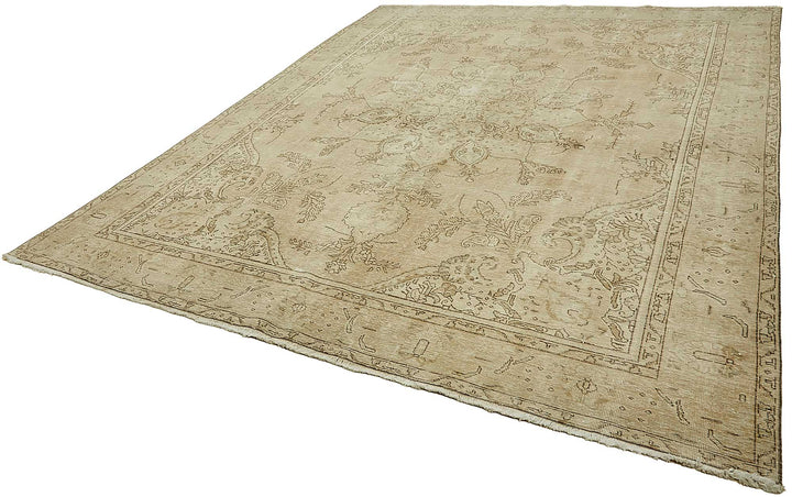 9x13 Beige Vintage Large Area Rug - 49728
