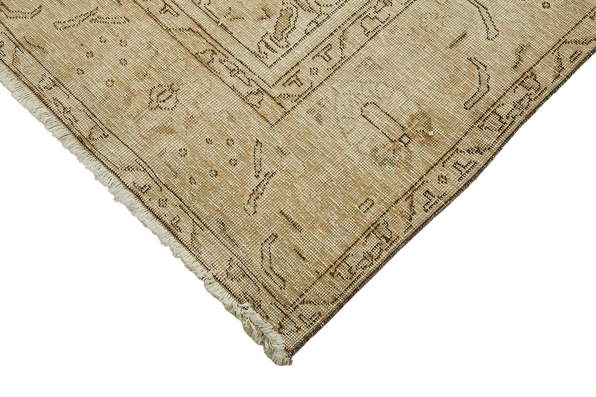9x13 Beige Vintage Large Area Rug - 49728