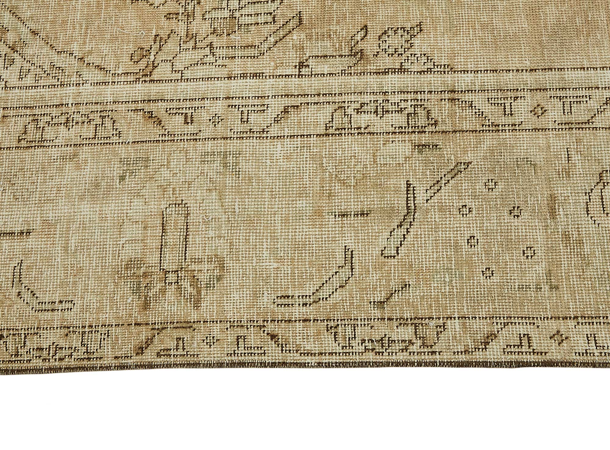 9x13 Beige Vintage Large Area Rug - 49728