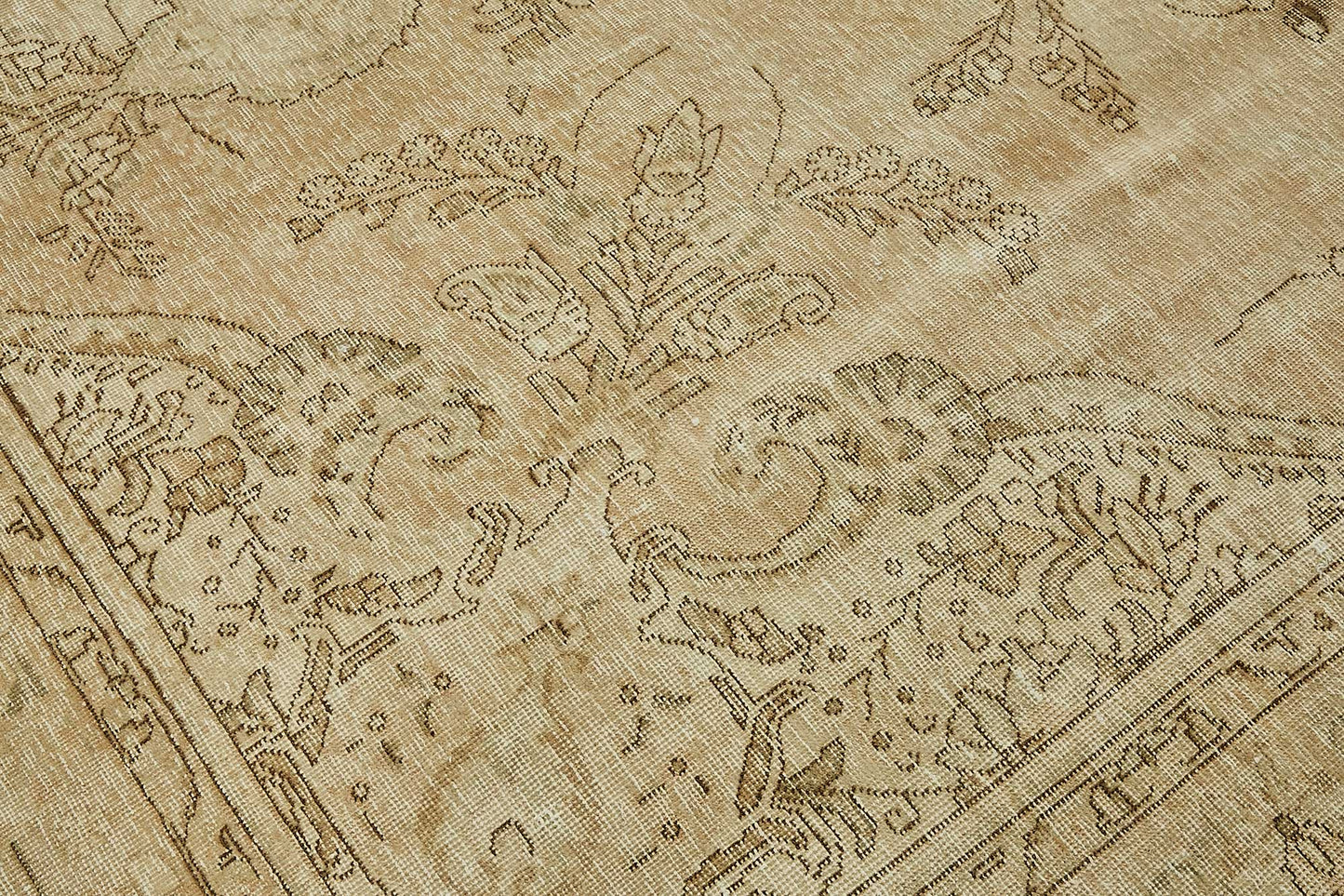 9x13 Beige Vintage Large Area Rug - 49728