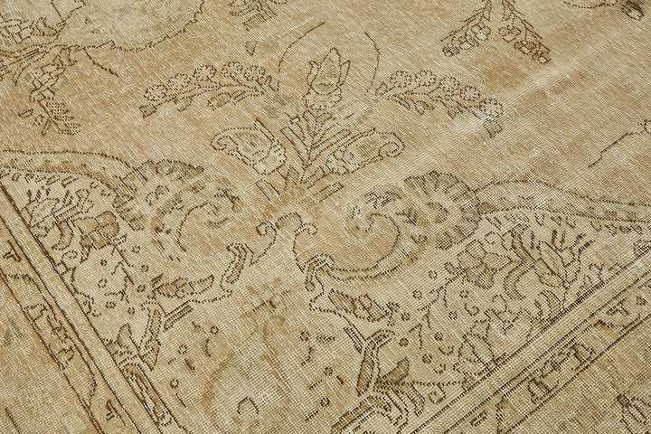 9x13 Beige Vintage Large Area Rug - 49728