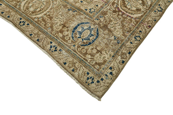 12x17 Beige Vintage Large Area Rug - 49729